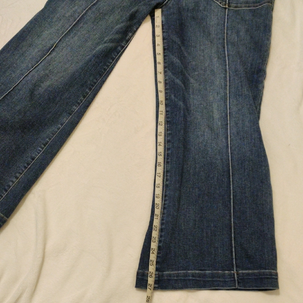 Kut from the Kloth Dark Wash Wide Leg Jeans - Picture 12 of 14